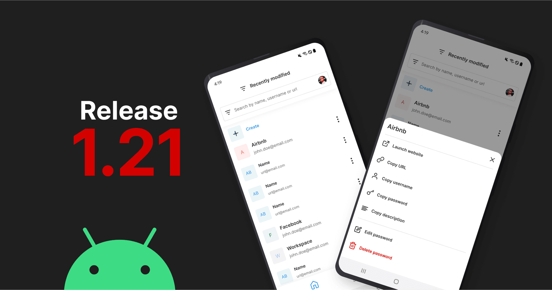 Passbolt Android App 1.21.0: Enhanced Password Policies and Security