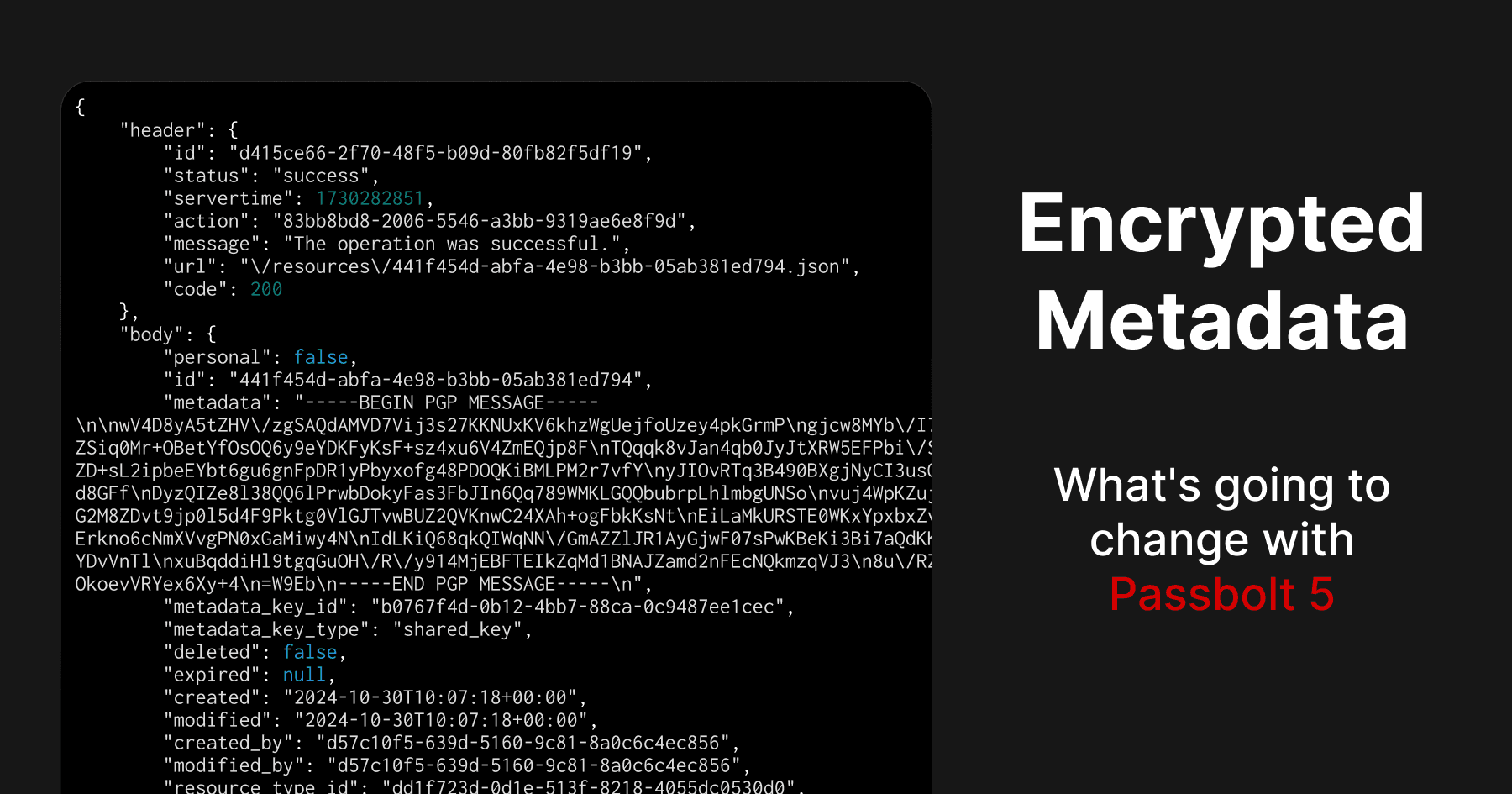 The road to Passbolt v5 – Encrypted metadata and other core security changes