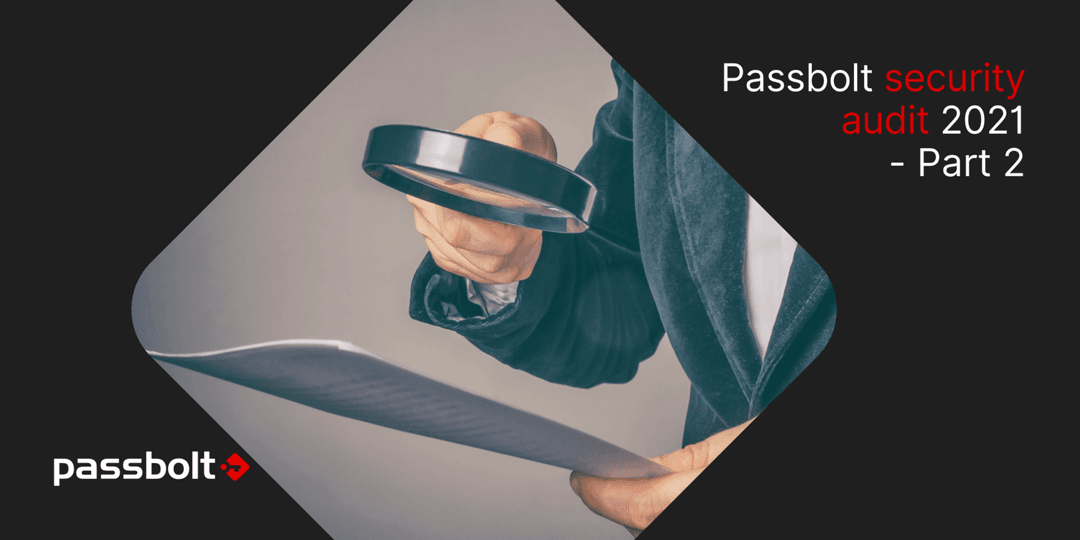 Passbolt security audit 2021 - Part 2