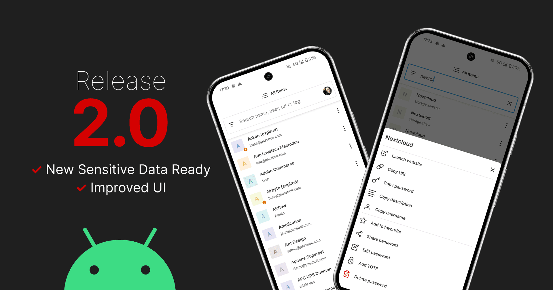 Passbolt Android 2.0.0: Introduces Redesigned User Interface