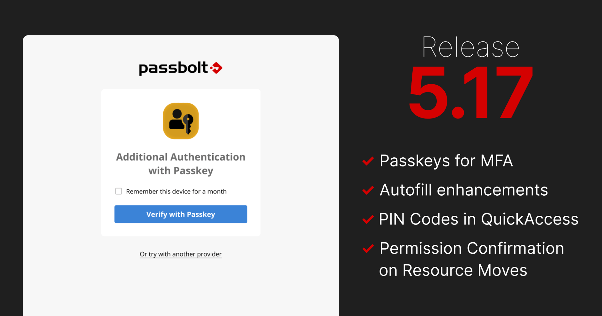 Passbolt 5.17.0 "Mad World"