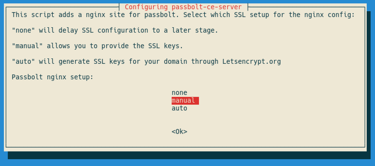 SSL method selection