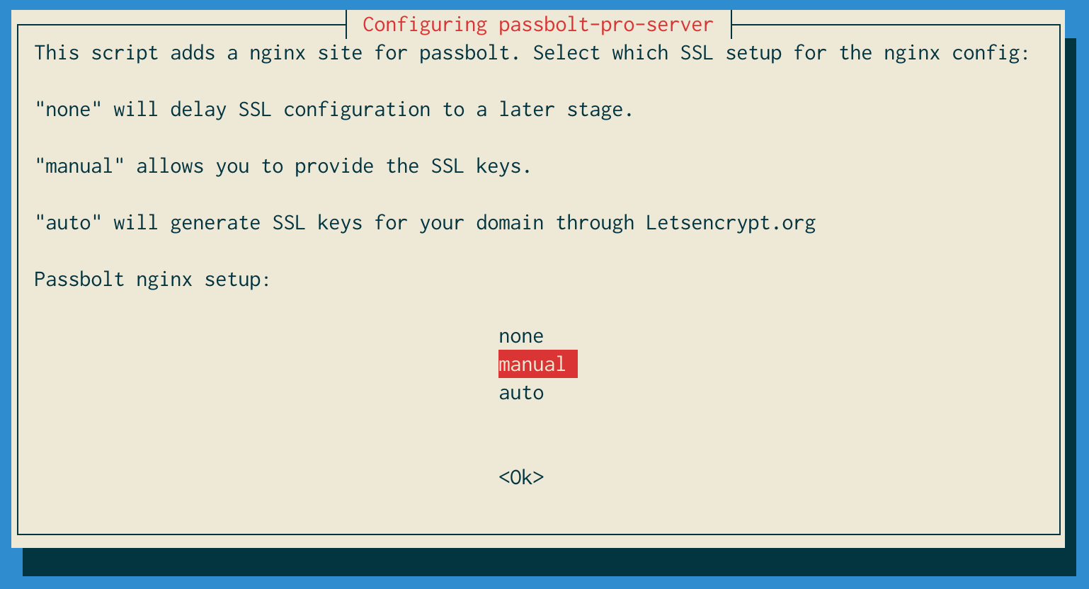 SSL method selection