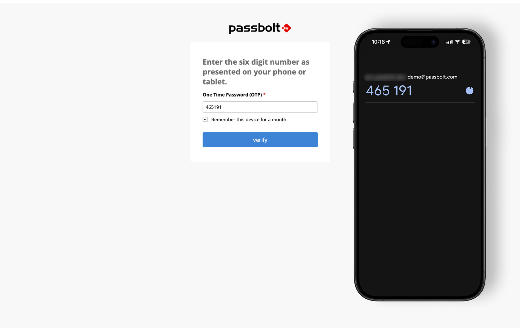 Authenticate with TOTP